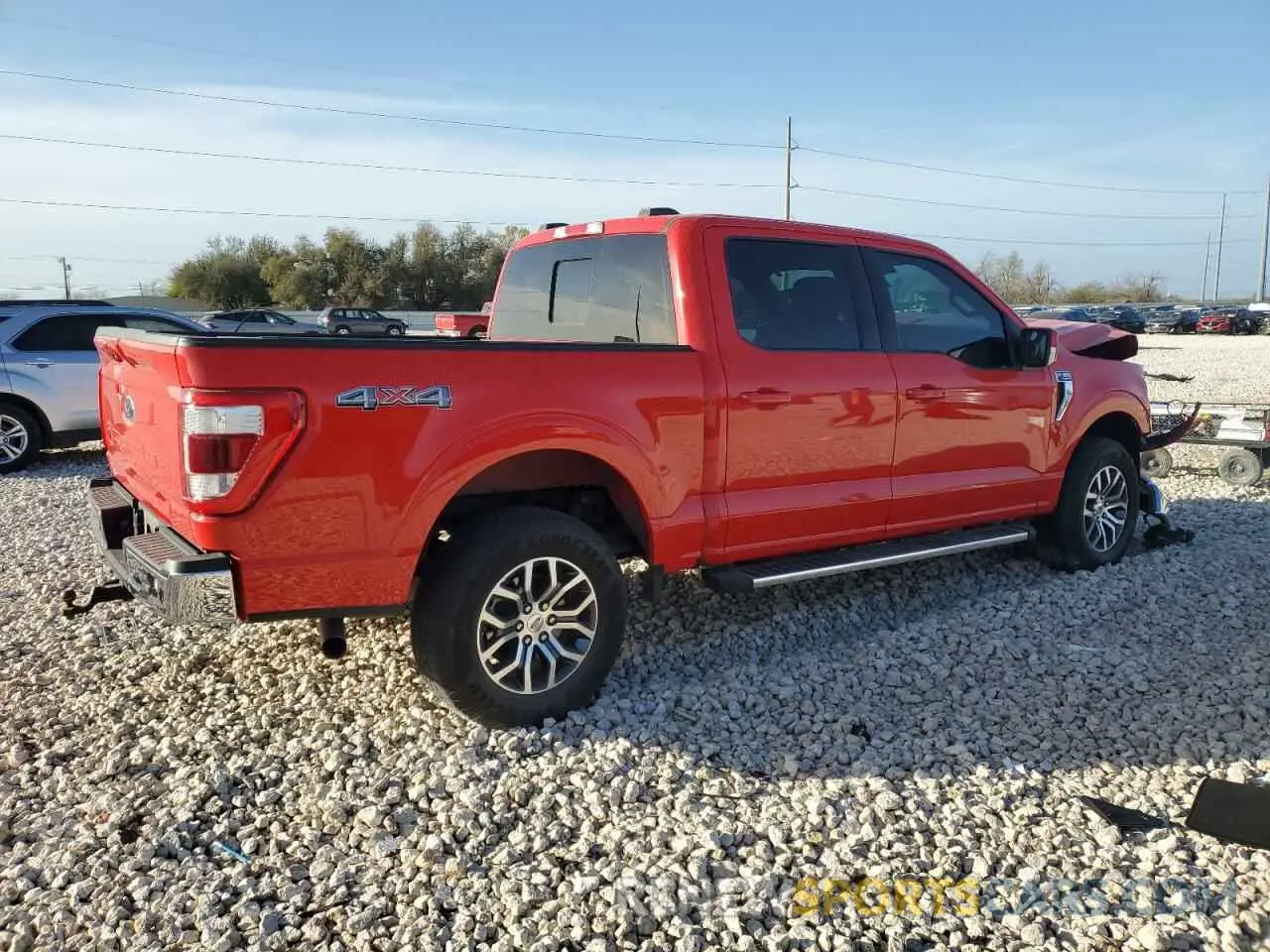 3 Photograph of a damaged car 1FTFW1E57NKE53207 FORD F-150 2022