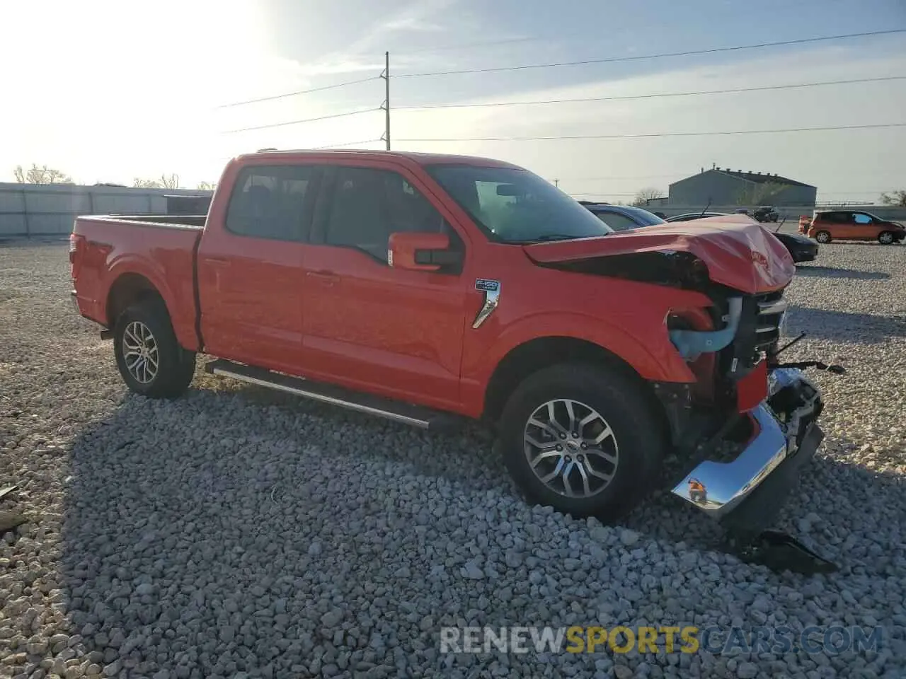 4 Photograph of a damaged car 1FTFW1E57NKE53207 FORD F-150 2022