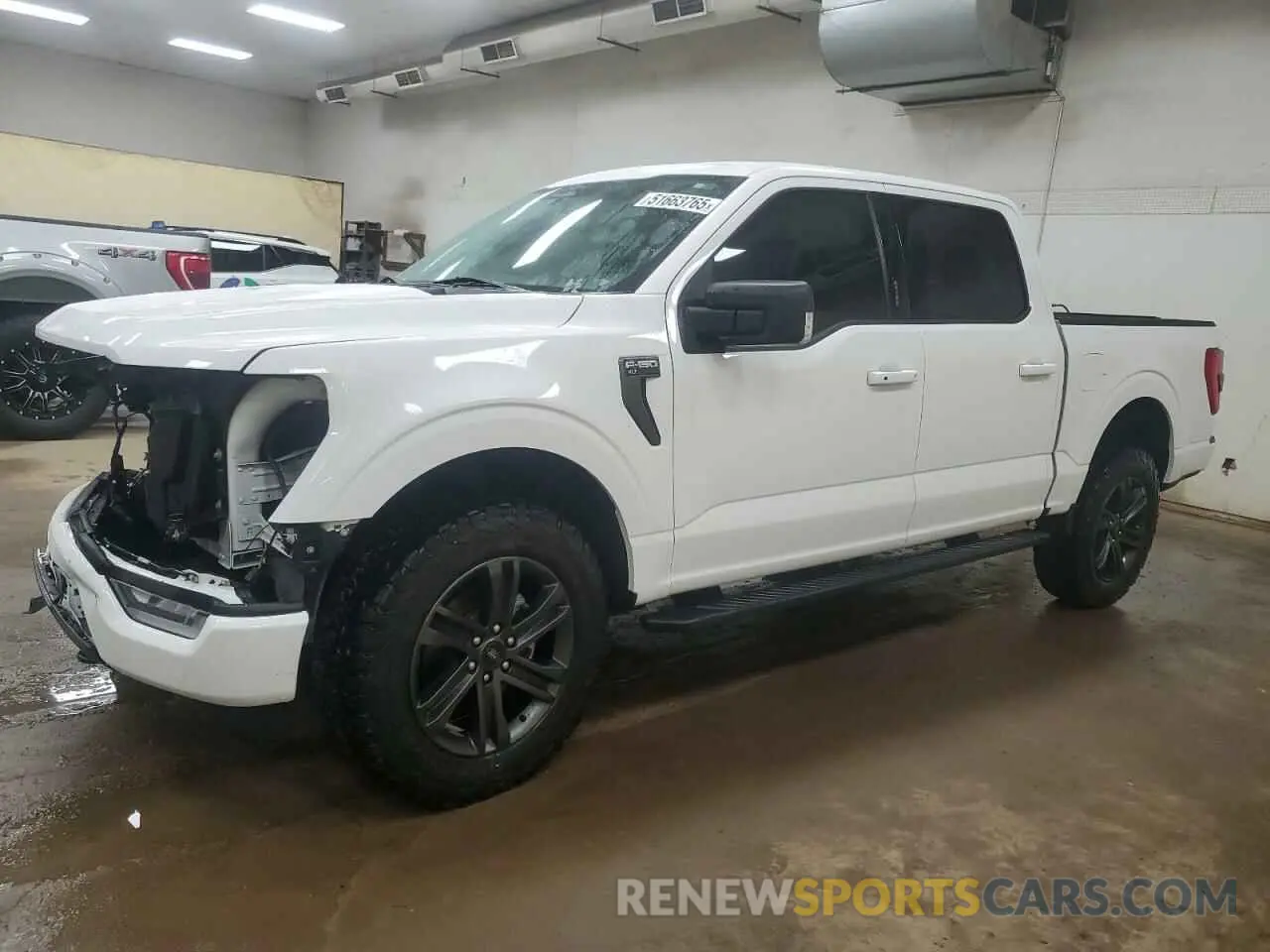 1 Photograph of a damaged car 1FTFW1E57NKE69195 FORD F-150 2022