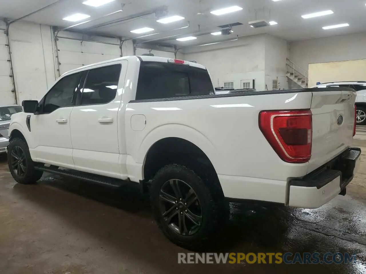 2 Photograph of a damaged car 1FTFW1E57NKE69195 FORD F-150 2022