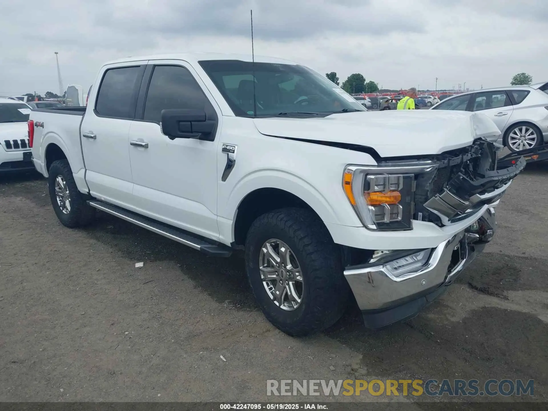 1 Photograph of a damaged car 1FTFW1E58NFA24019 FORD F-150 2022