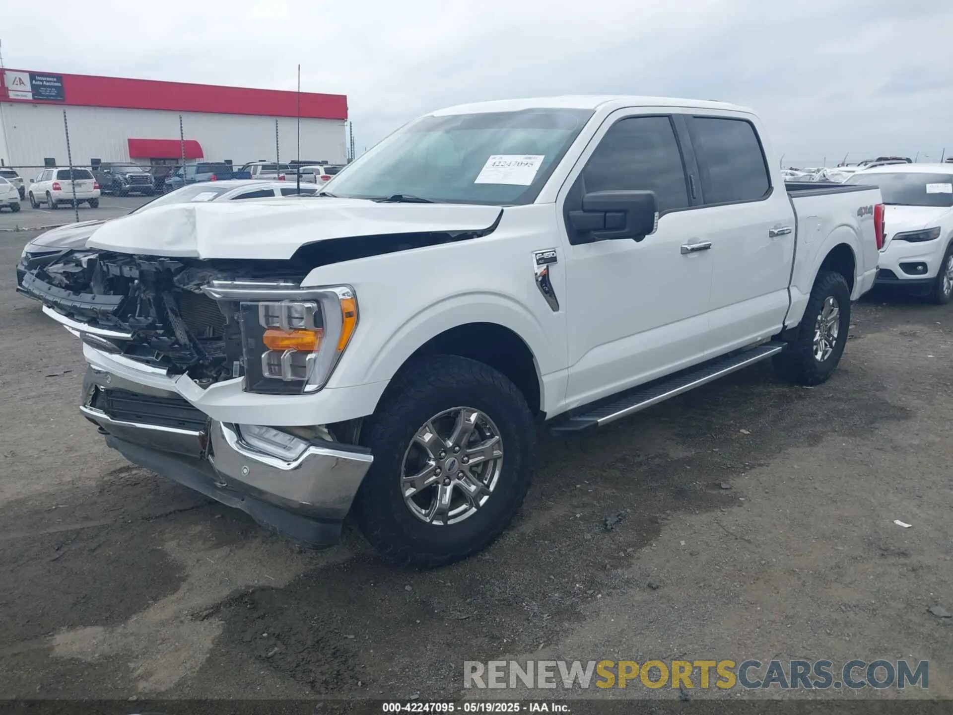 2 Photograph of a damaged car 1FTFW1E58NFA24019 FORD F-150 2022