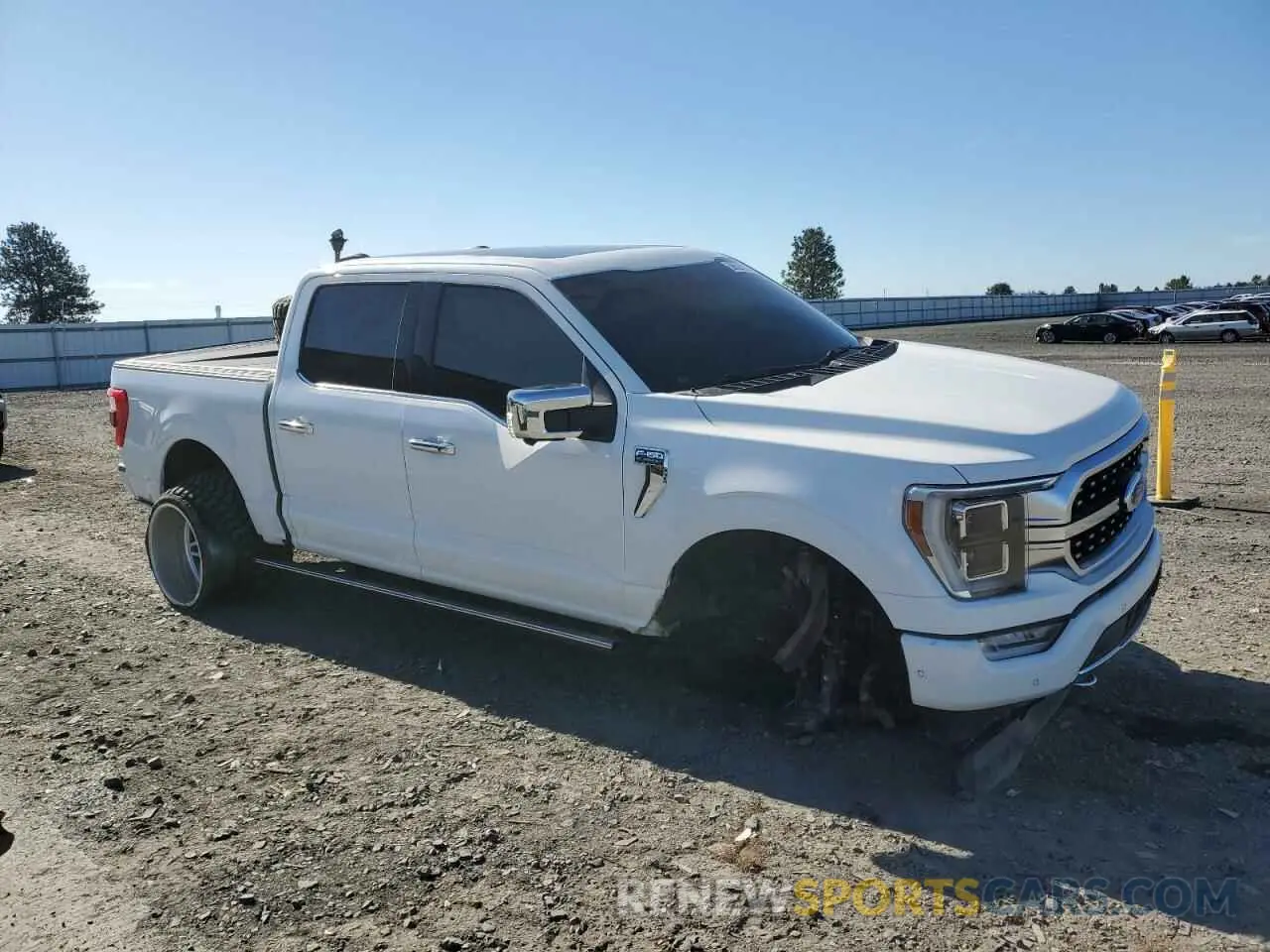 4 Photograph of a damaged car 1FTFW1E58NFA35750 FORD F-150 2022