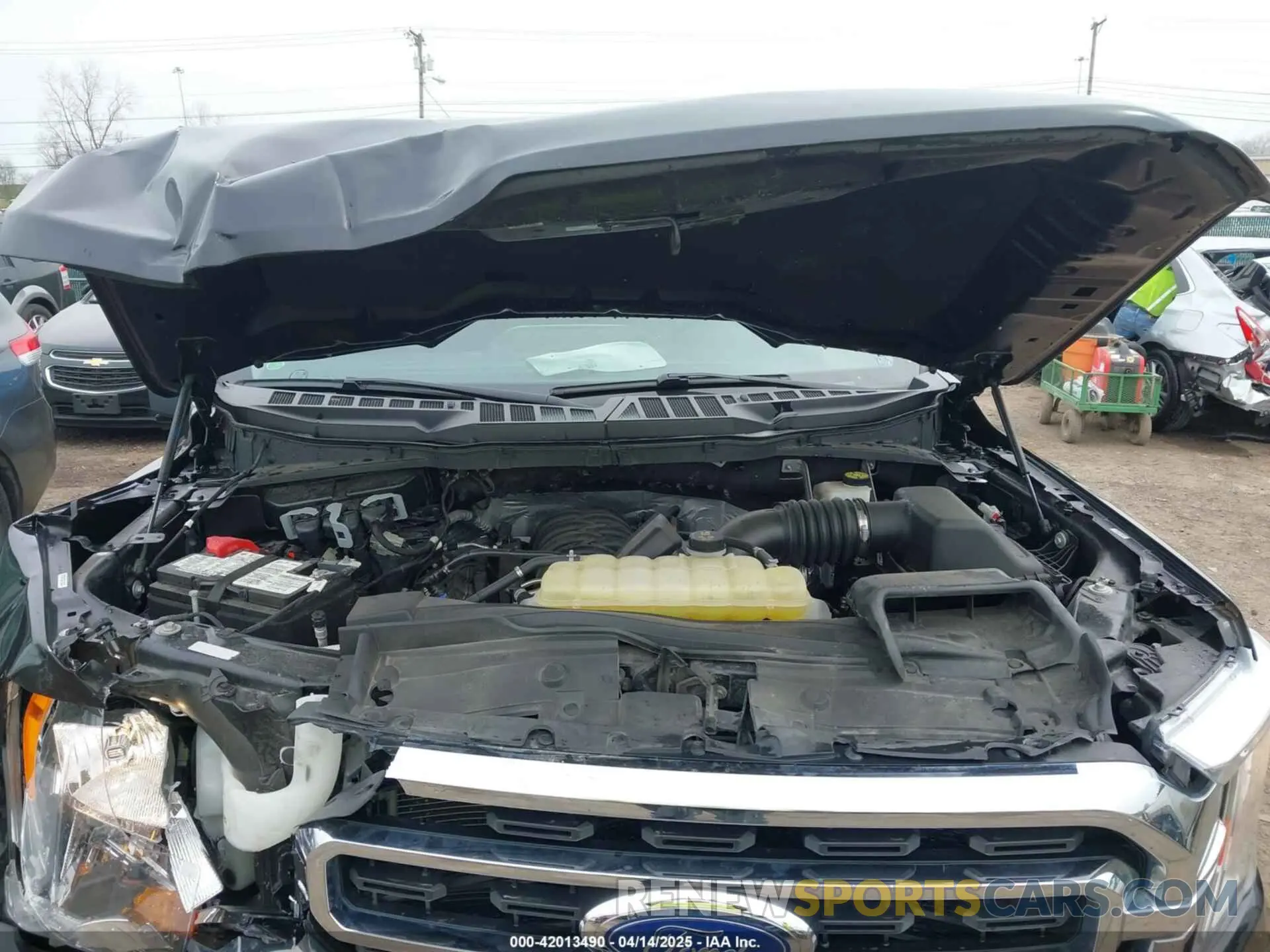 10 Photograph of a damaged car 1FTFW1E58NFB02945 FORD F-150 2022