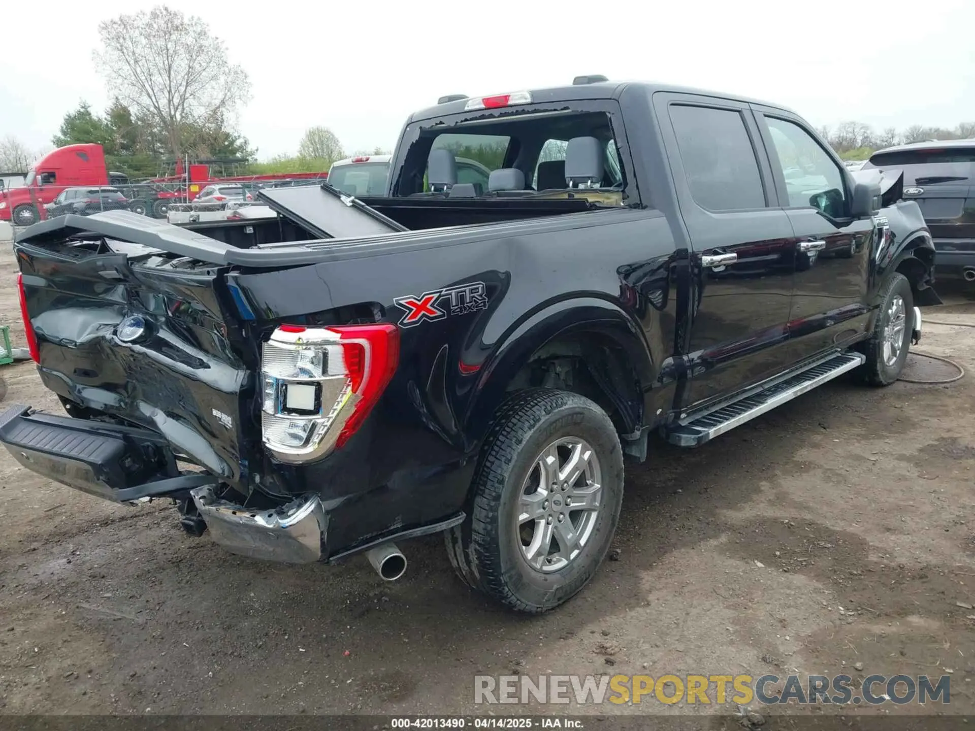 4 Photograph of a damaged car 1FTFW1E58NFB02945 FORD F-150 2022