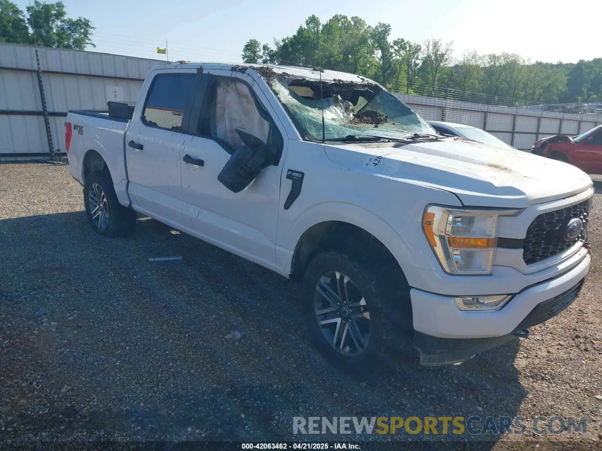 1 Photograph of a damaged car 1FTFW1E58NKD55917 FORD F-150 2022