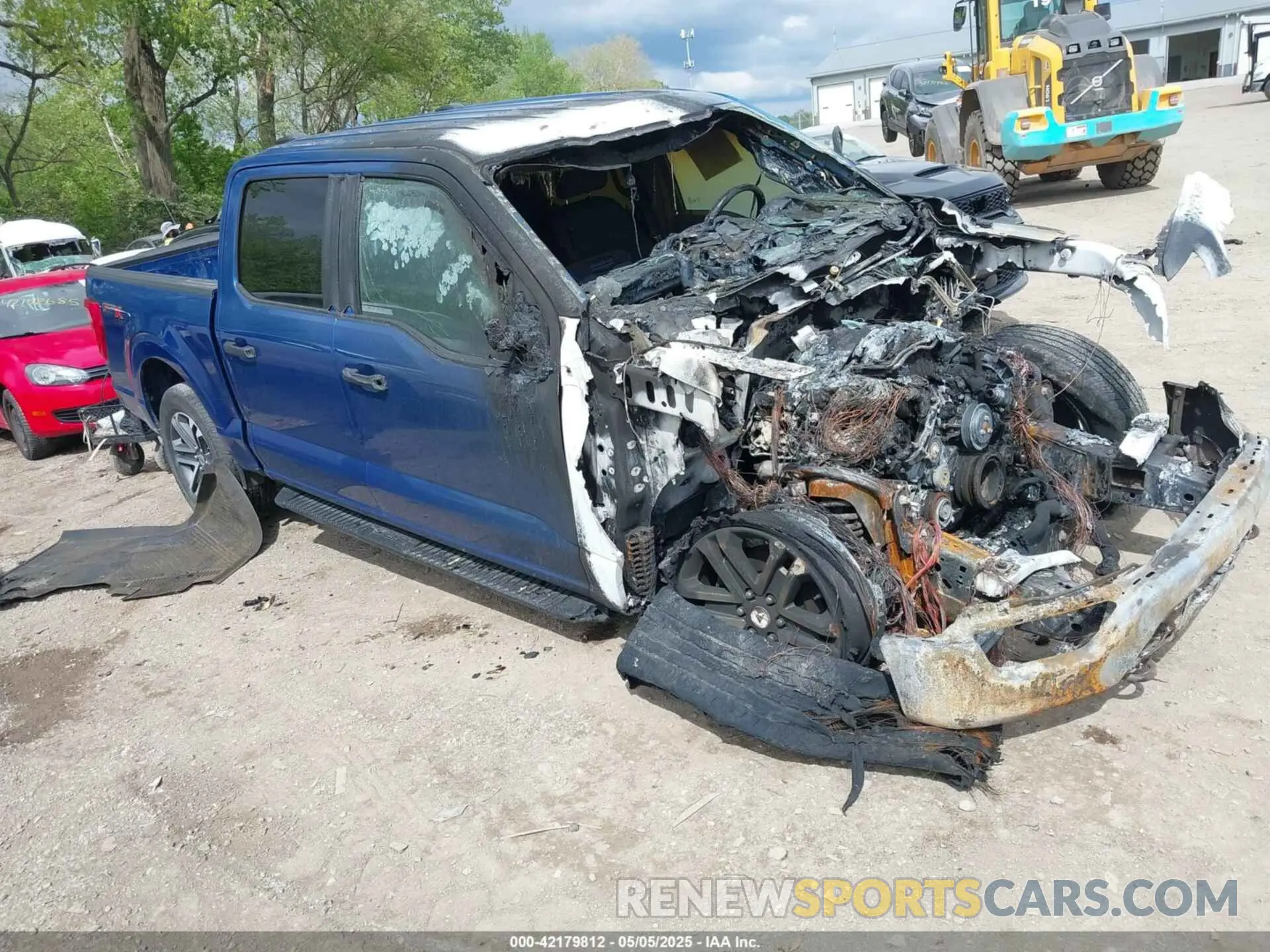 1 Photograph of a damaged car 1FTFW1E58NKE44077 FORD F-150 2022