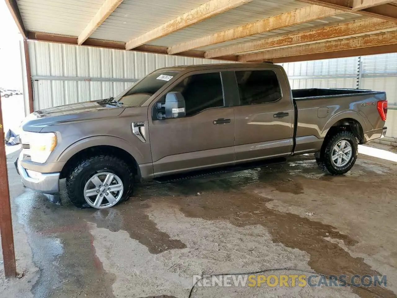 1 Photograph of a damaged car 1FTFW1E58NKE65771 FORD F-150 2022