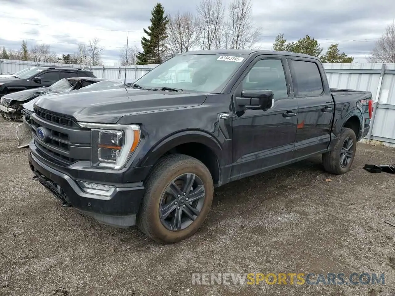 1 Photograph of a damaged car 1FTFW1E59NFA33523 FORD F-150 2022