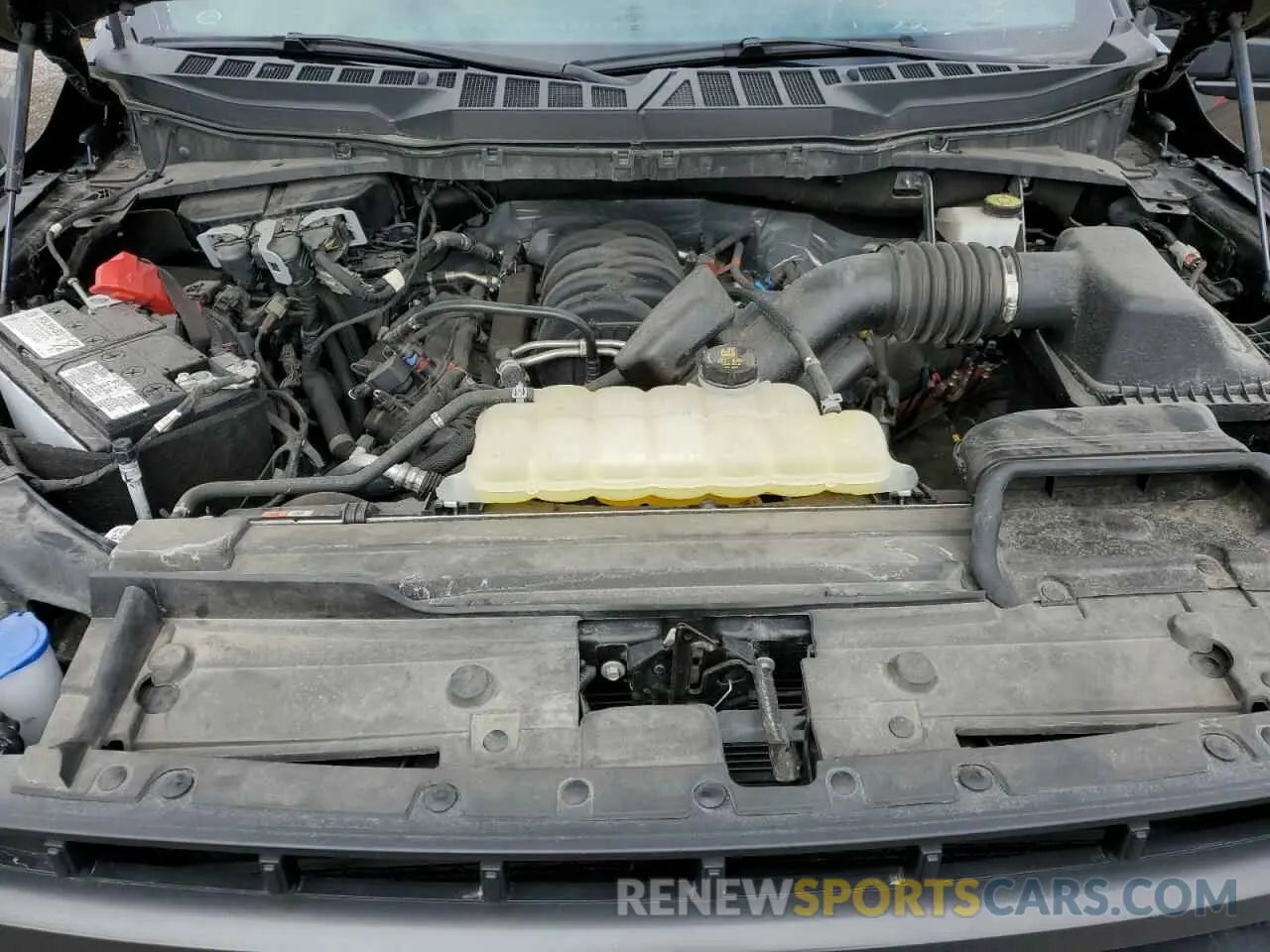 11 Photograph of a damaged car 1FTFW1E59NFA33523 FORD F-150 2022