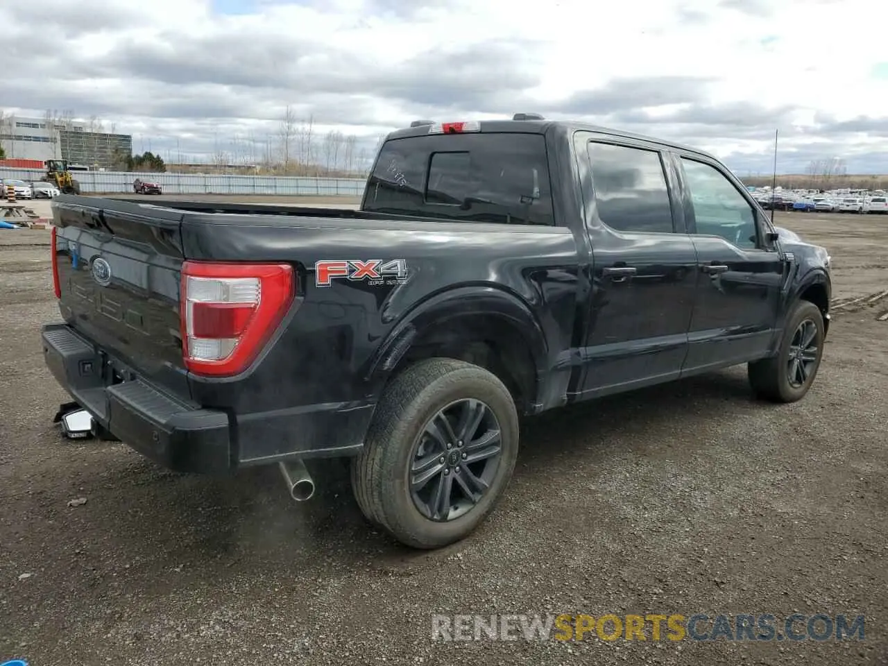 3 Photograph of a damaged car 1FTFW1E59NFA33523 FORD F-150 2022