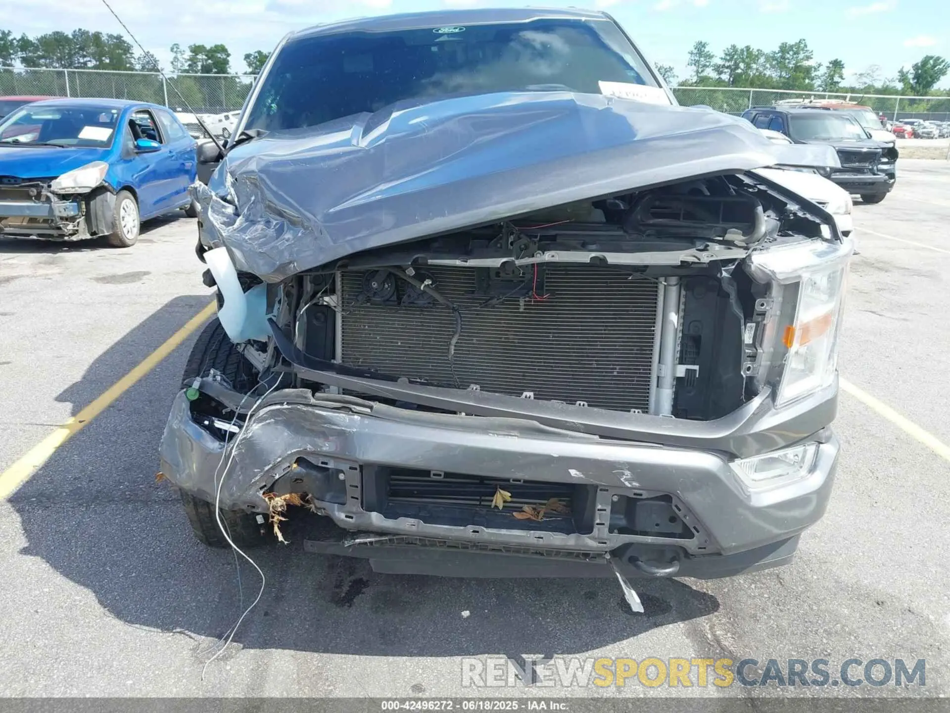 6 Photograph of a damaged car 1FTFW1E80NFB25405 FORD F-150 2022