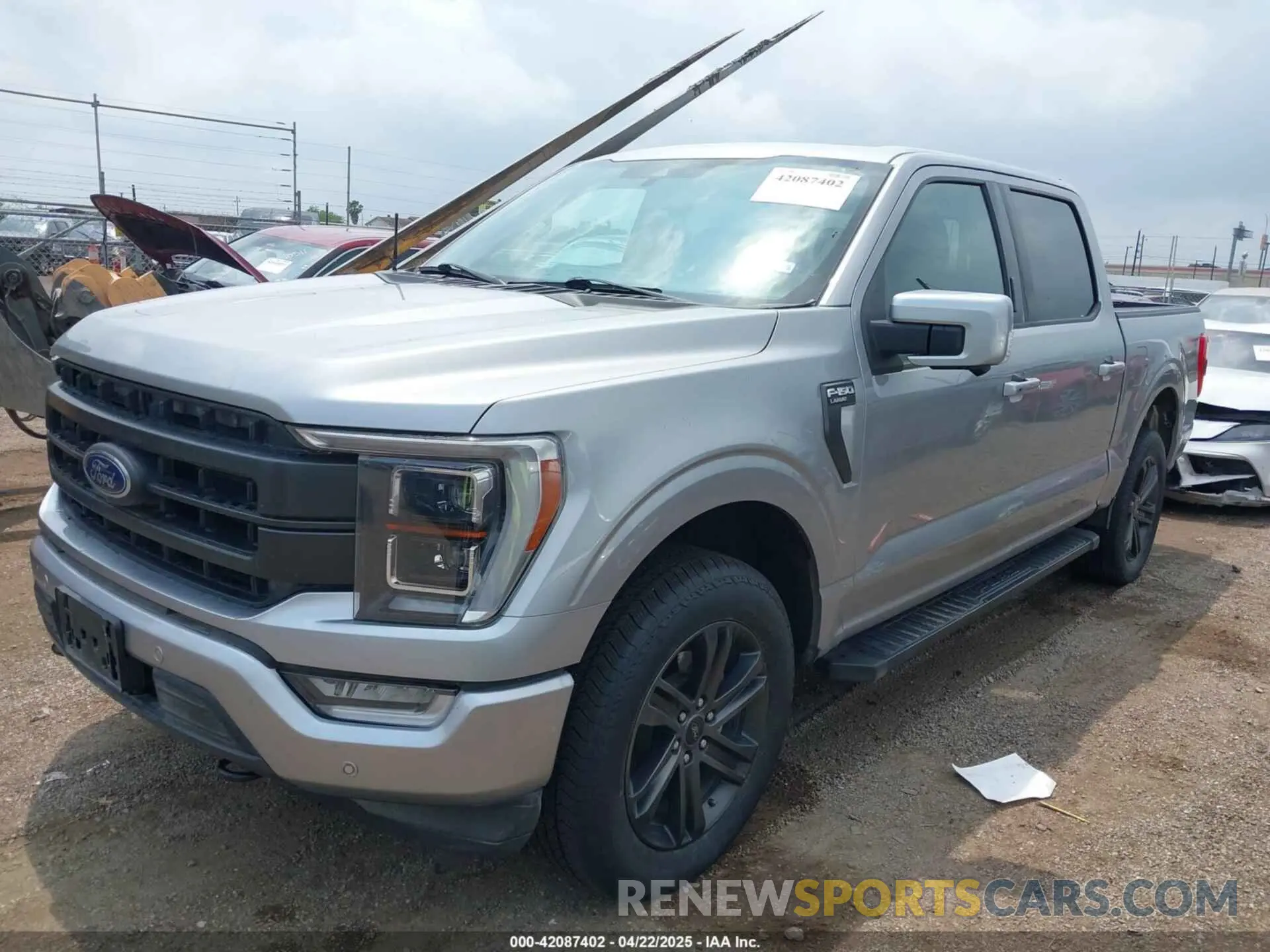 2 Photograph of a damaged car 1FTFW1E80NKD21805 FORD F-150 2022