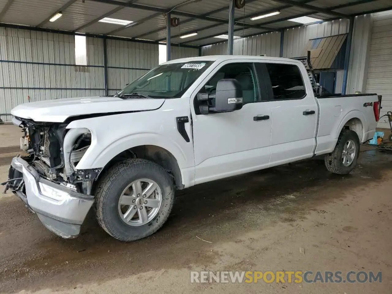 1 Photograph of a damaged car 1FTFW1E80NKD93572 FORD F-150 2022