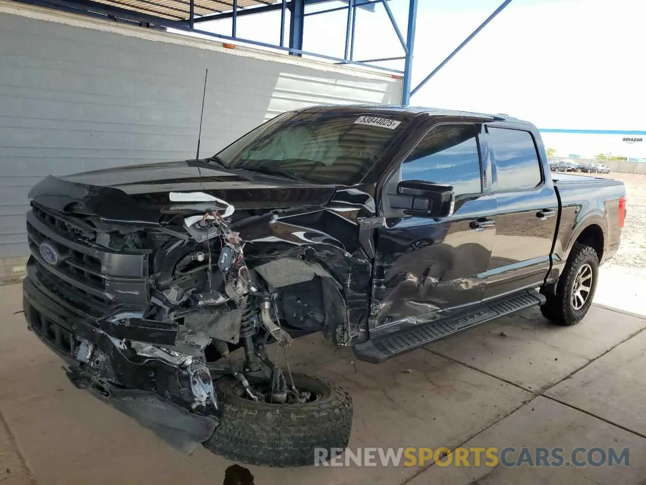 1 Photograph of a damaged car 1FTFW1E80NKD95208 FORD F-150 2022