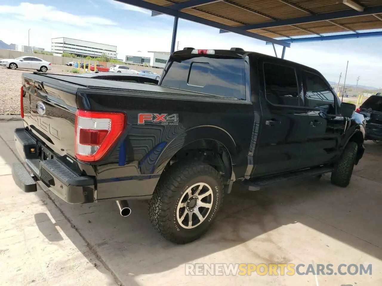 3 Photograph of a damaged car 1FTFW1E80NKD95208 FORD F-150 2022