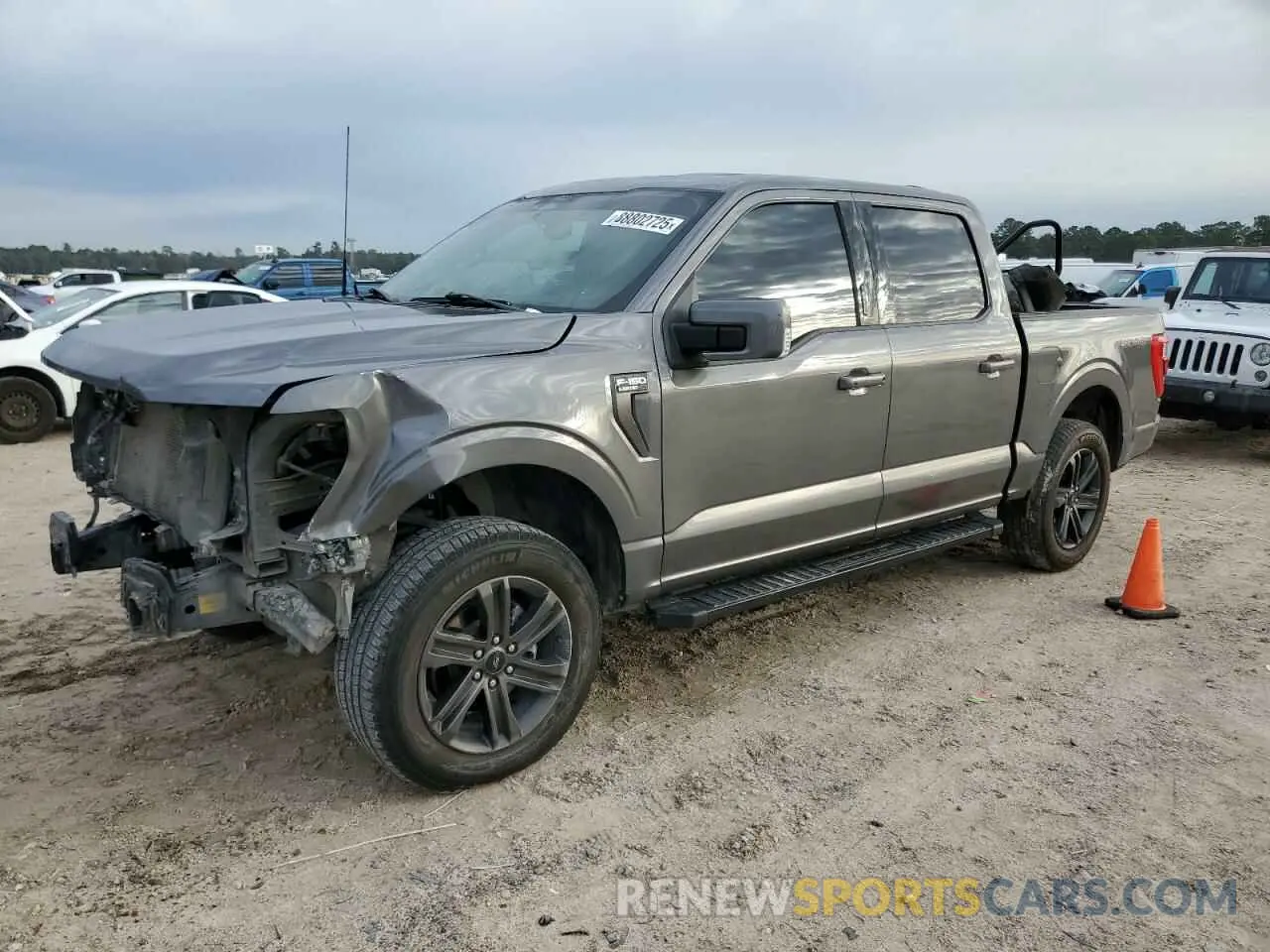 1 Photograph of a damaged car 1FTFW1E80NKE97043 FORD F-150 2022