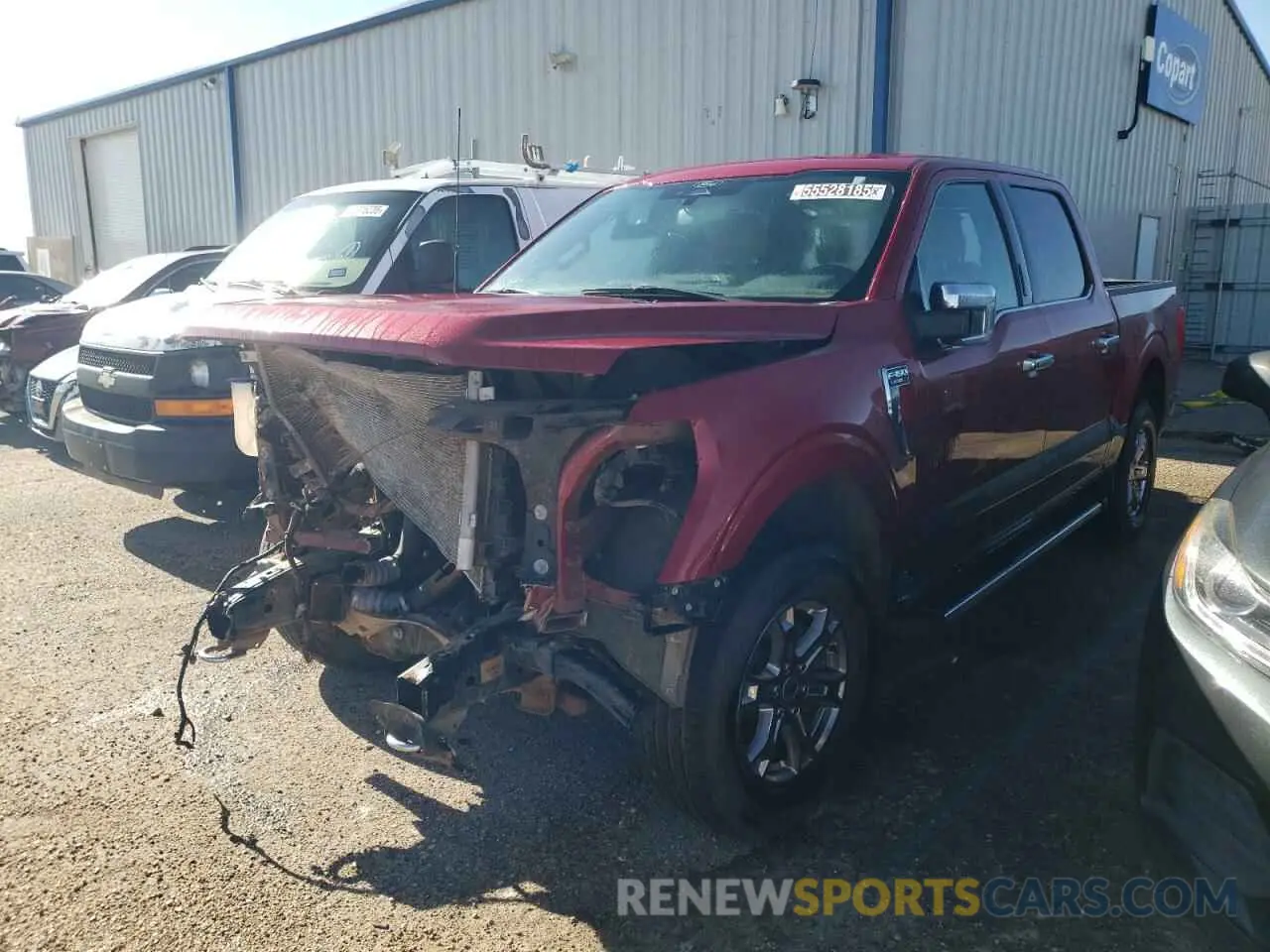 1 Photograph of a damaged car 1FTFW1E81NFA12630 FORD F-150 2022