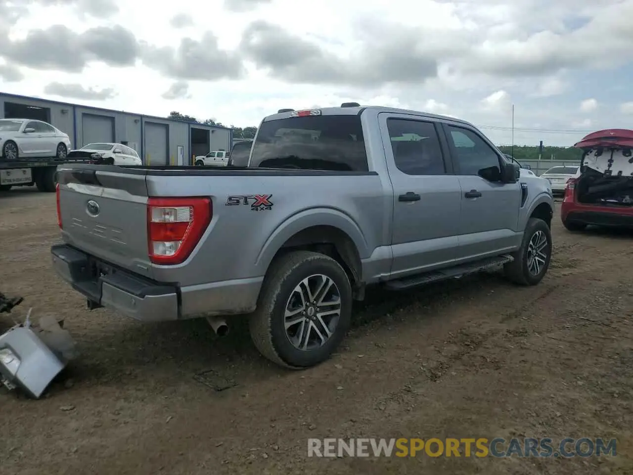 3 Photograph of a damaged car 1FTFW1E81NFB13392 FORD F-150 2022