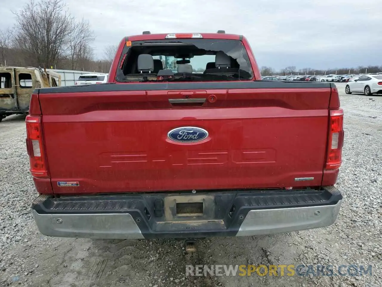 6 Photograph of a damaged car 1FTFW1E81NKE87377 FORD F-150 2022