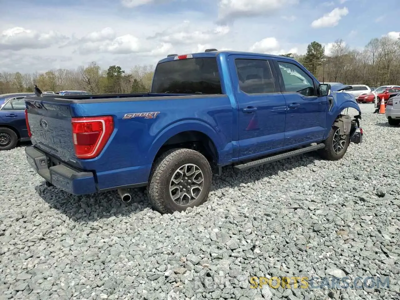 3 Photograph of a damaged car 1FTFW1E82NFB84178 FORD F-150 2022