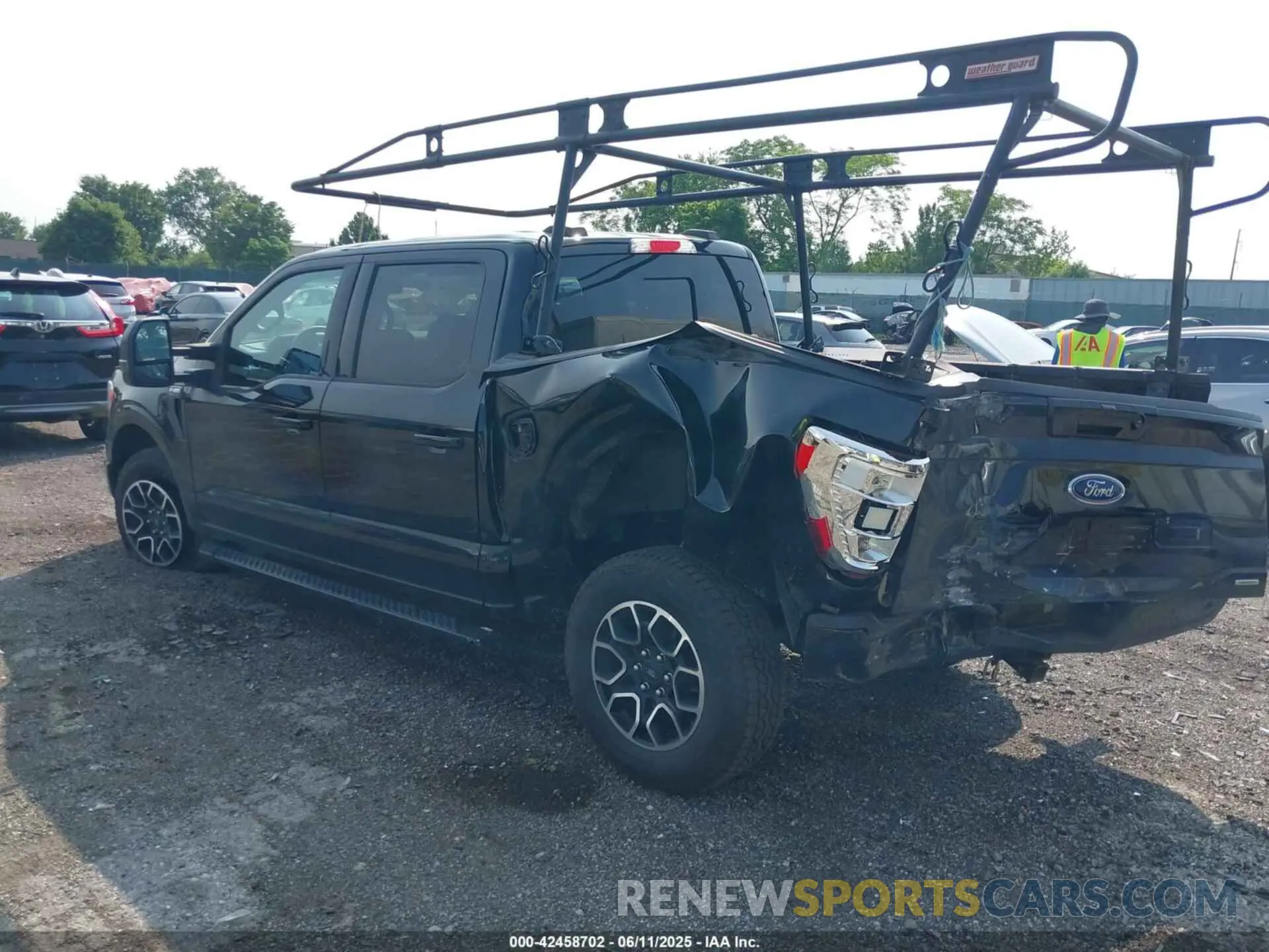 3 Photograph of a damaged car 1FTFW1E82NFC34769 FORD F-150 2022