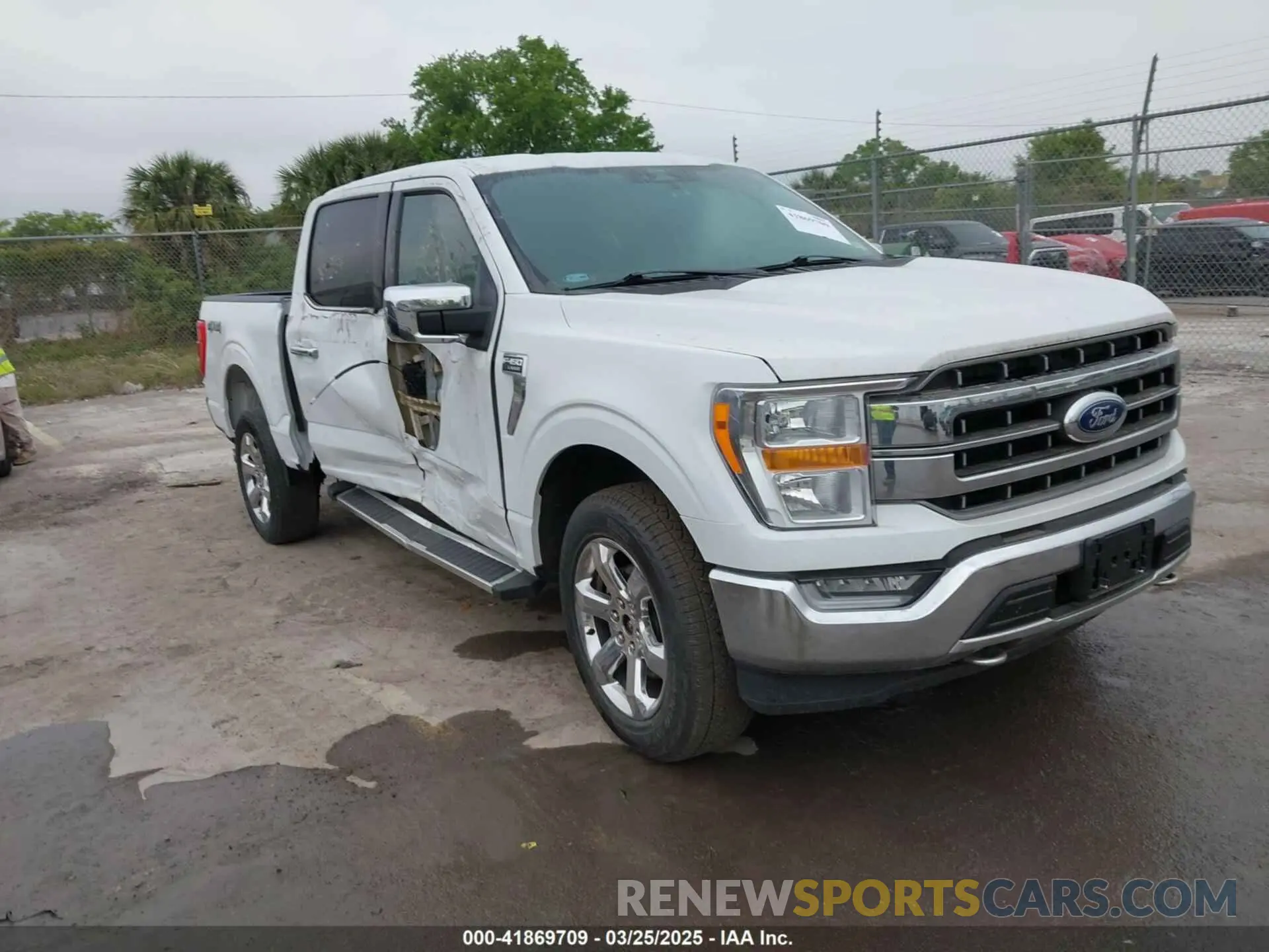 1 Photograph of a damaged car 1FTFW1E82NKE53822 FORD F-150 2022
