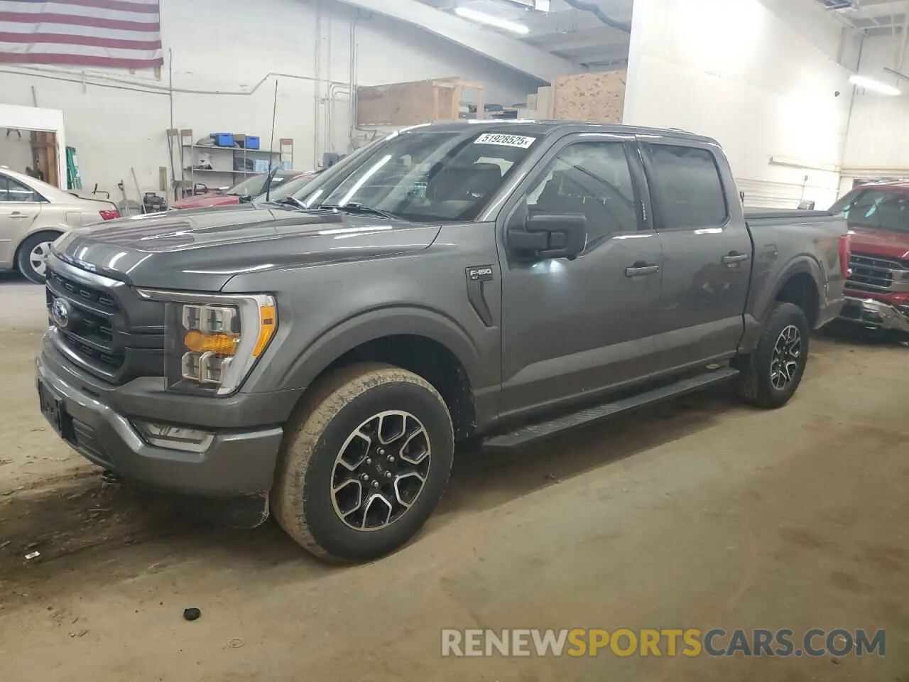 1 Photograph of a damaged car 1FTFW1E82NKF01075 FORD F-150 2022