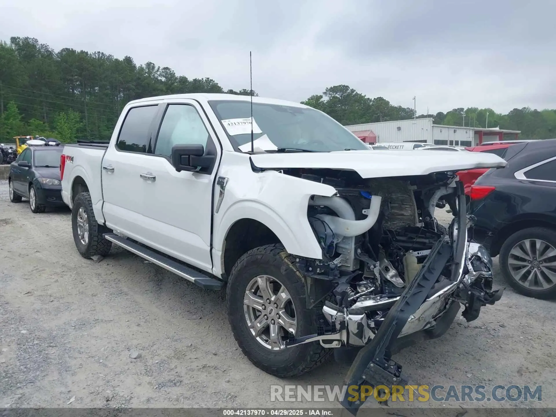 1 Photograph of a damaged car 1FTFW1E83NFA83814 FORD F-150 2022