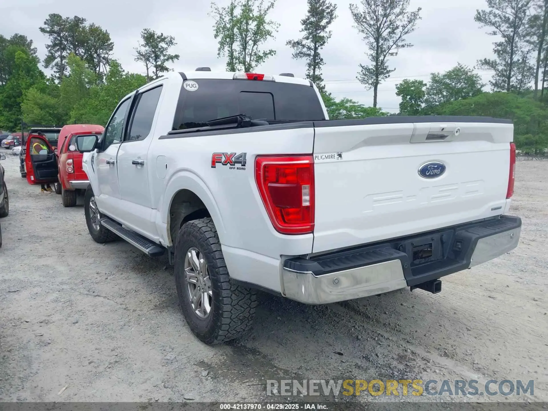 3 Photograph of a damaged car 1FTFW1E83NFA83814 FORD F-150 2022