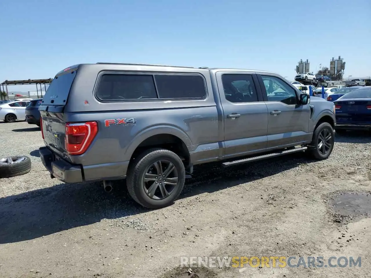 3 Photograph of a damaged car 1FTFW1E83NFB43154 FORD F-150 2022