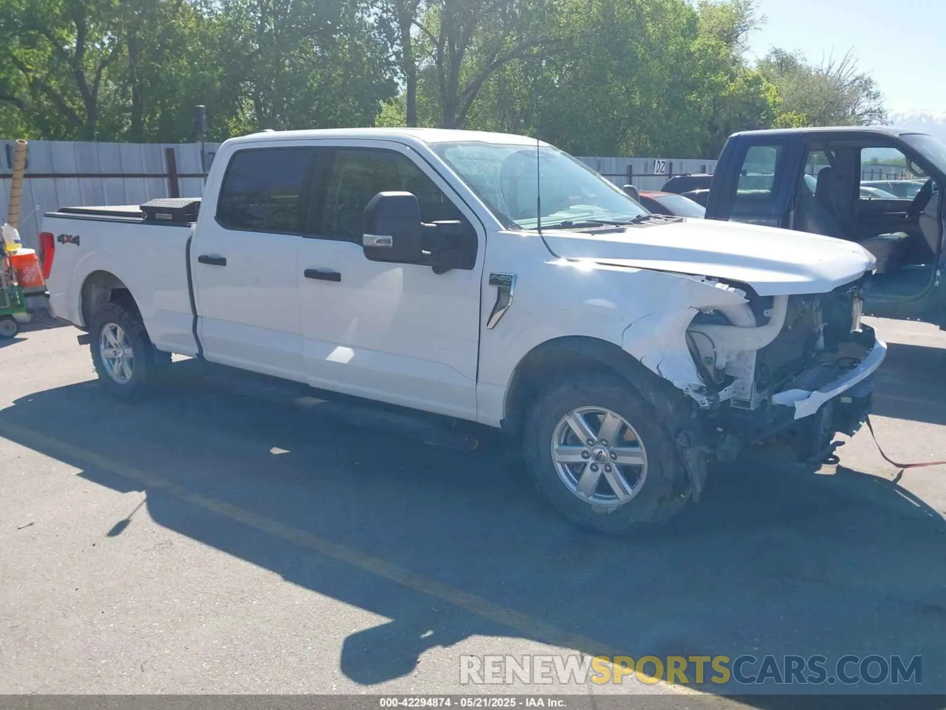 1 Photograph of a damaged car 1FTFW1E83NFB78681 FORD F-150 2022