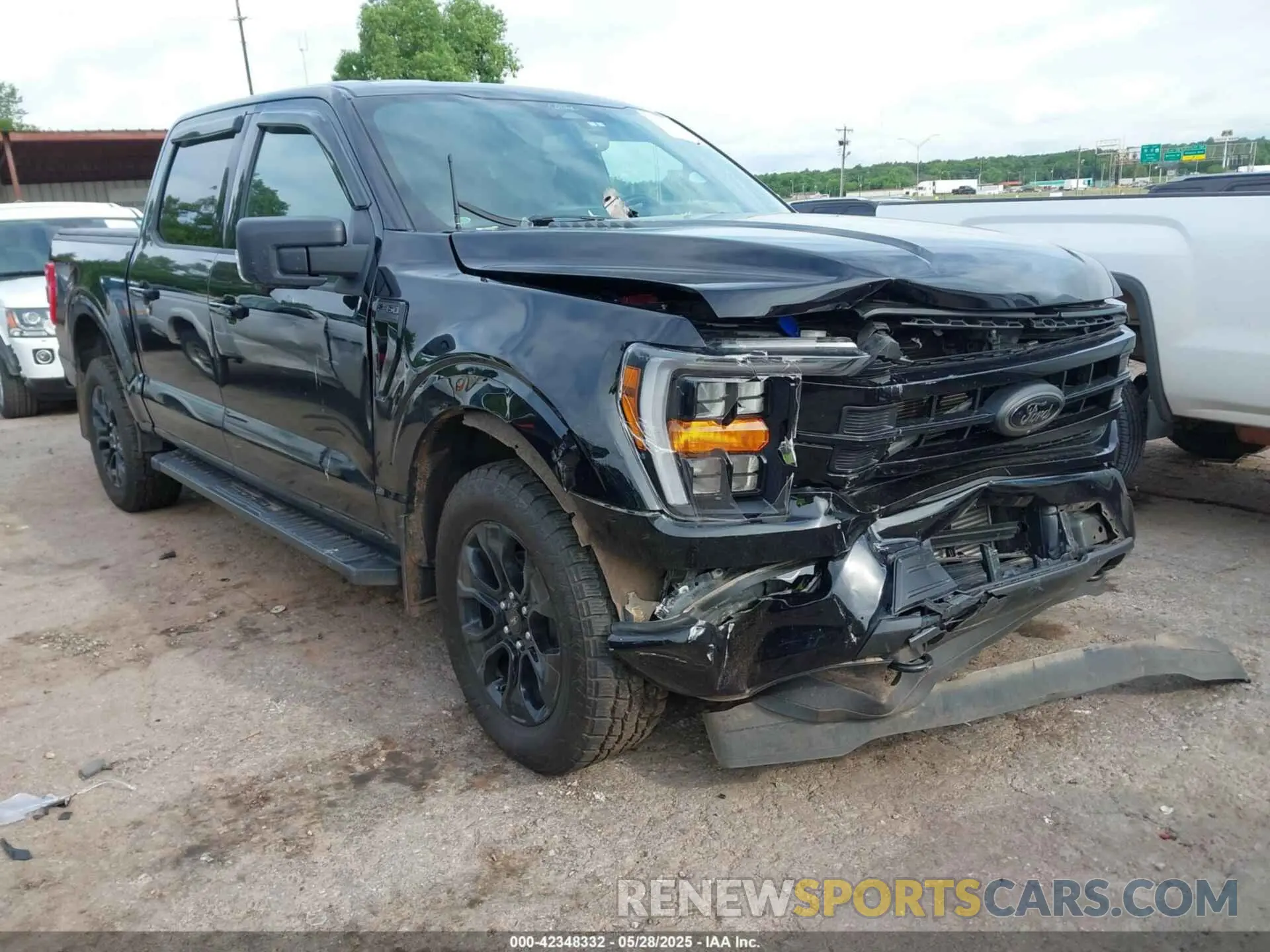 1 Photograph of a damaged car 1FTFW1E83NFB84805 FORD F-150 2022