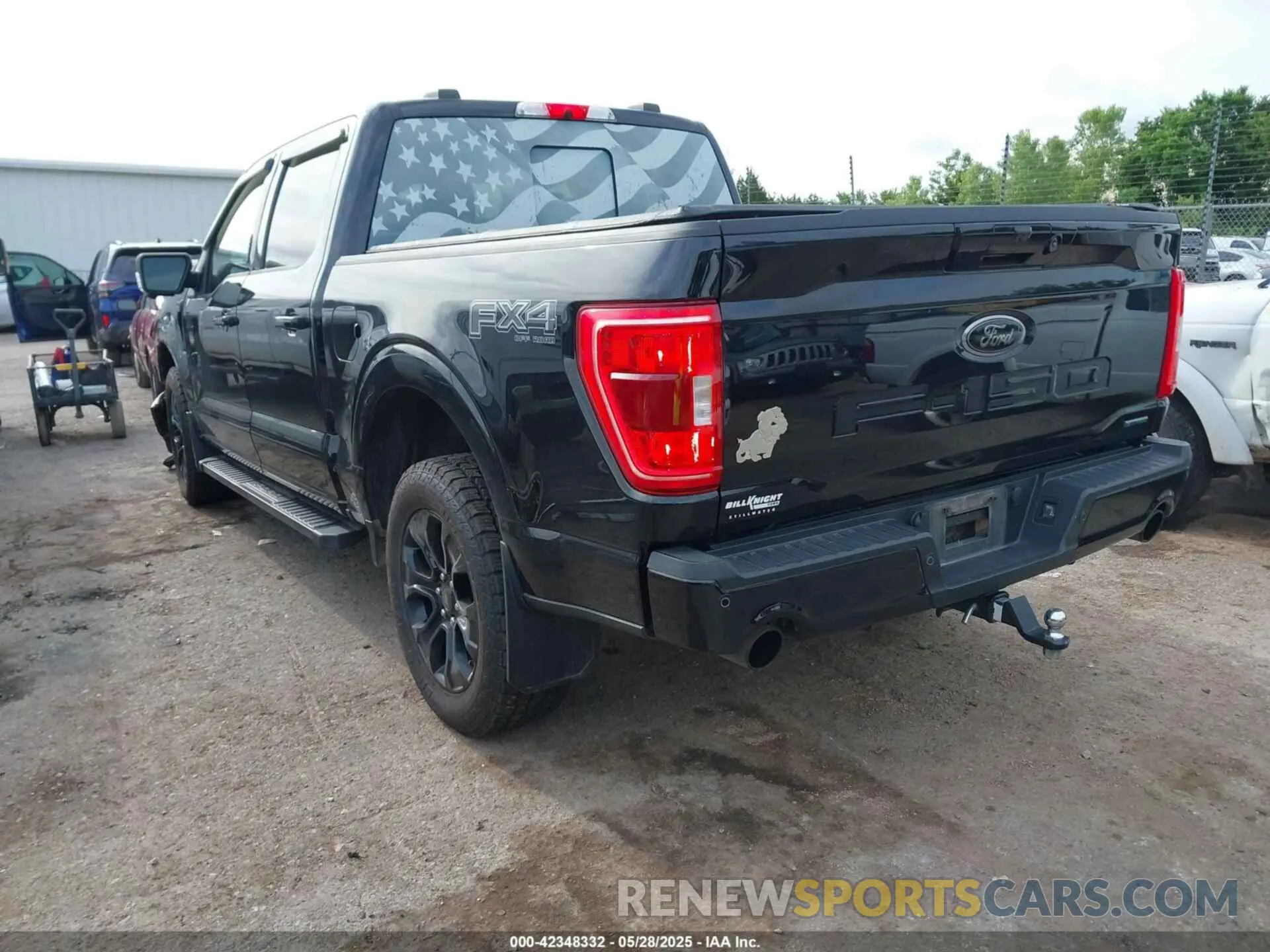 3 Photograph of a damaged car 1FTFW1E83NFB84805 FORD F-150 2022