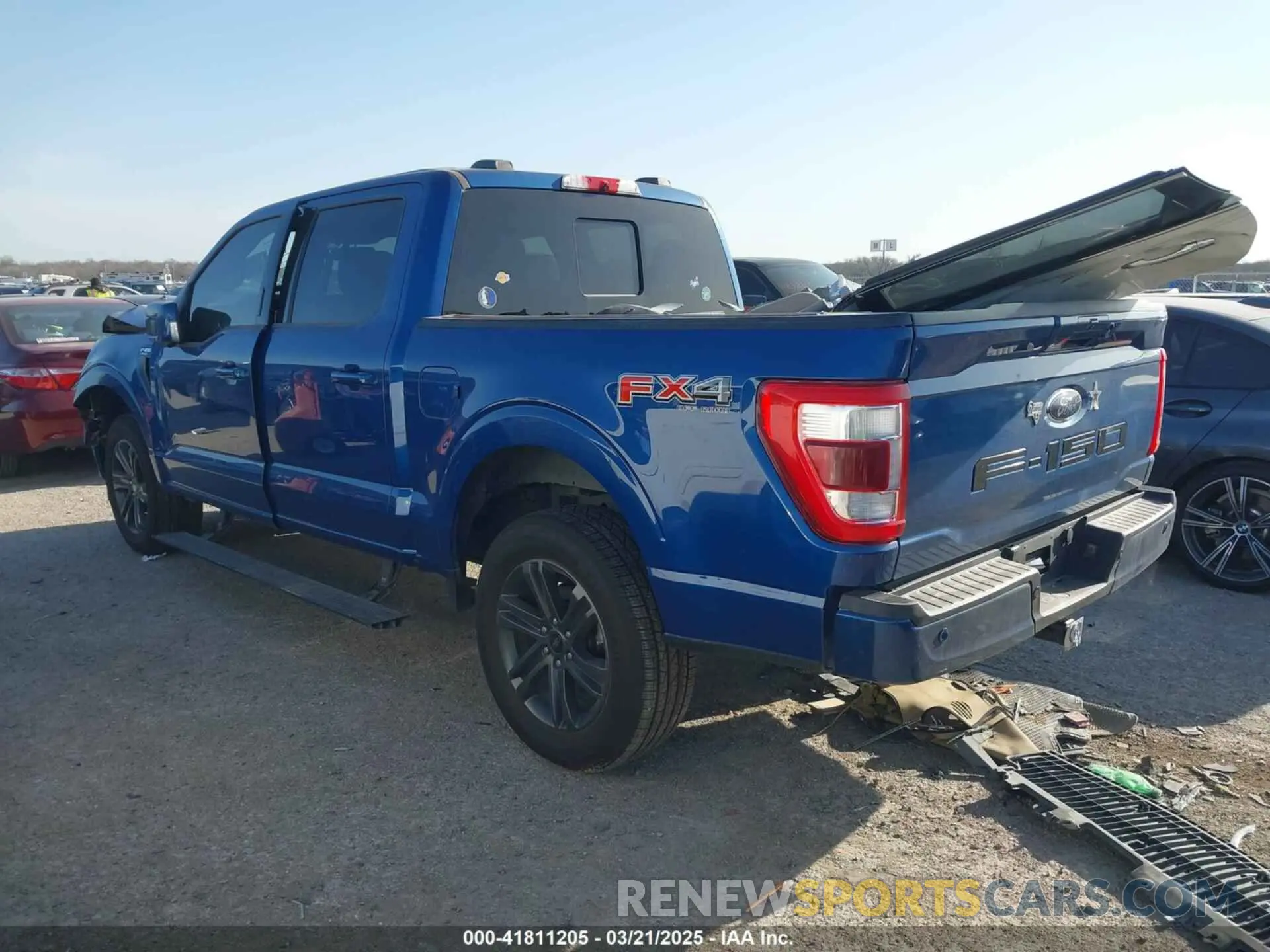 3 Photograph of a damaged car 1FTFW1E83NKD21572 FORD F-150 2022
