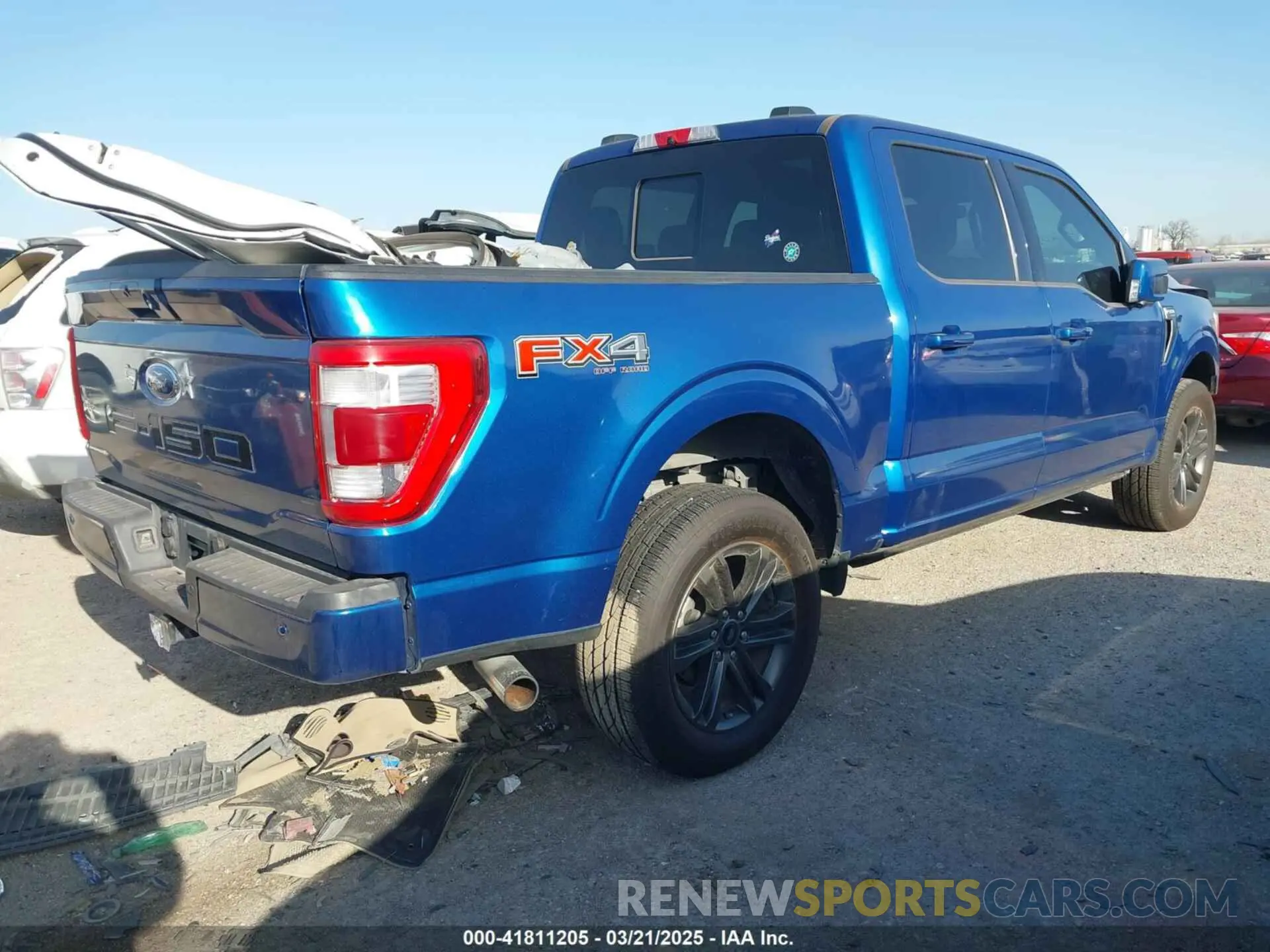 4 Photograph of a damaged car 1FTFW1E83NKD21572 FORD F-150 2022