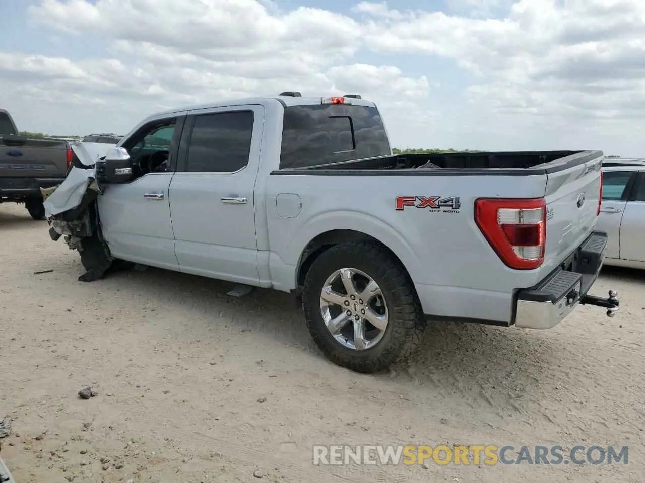 2 Photograph of a damaged car 1FTFW1E83NKD37965 FORD F-150 2022