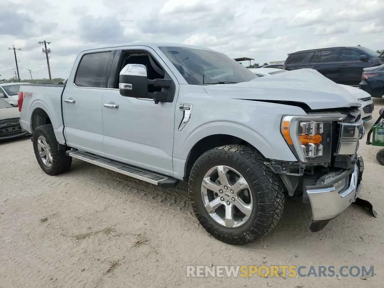 4 Photograph of a damaged car 1FTFW1E83NKD37965 FORD F-150 2022