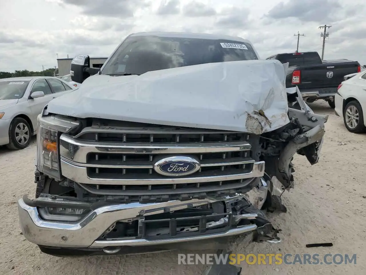 5 Photograph of a damaged car 1FTFW1E83NKD37965 FORD F-150 2022
