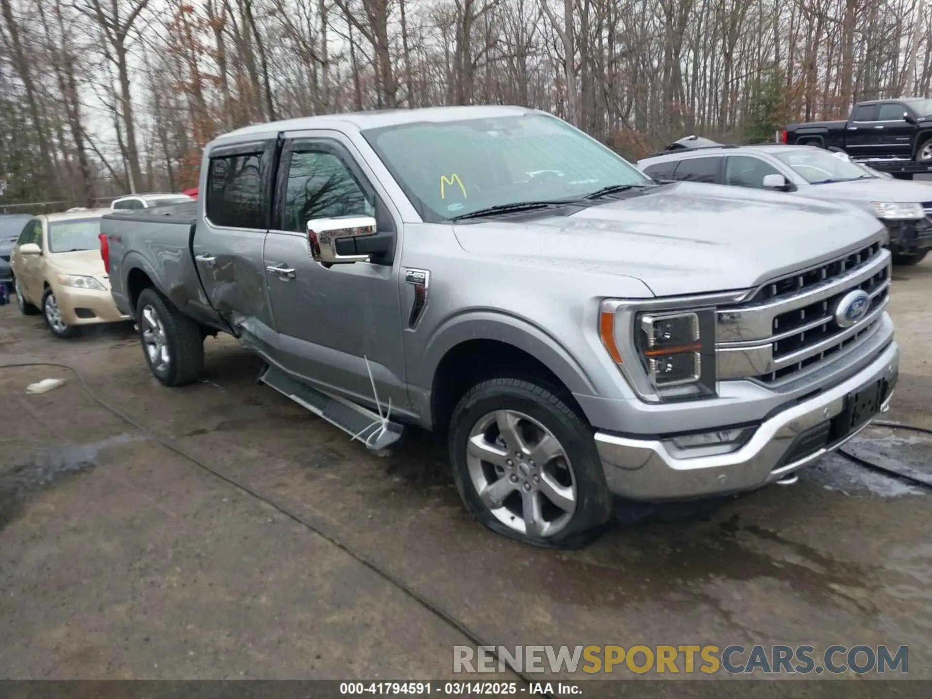 1 Photograph of a damaged car 1FTFW1E83NKD97941 FORD F-150 2022