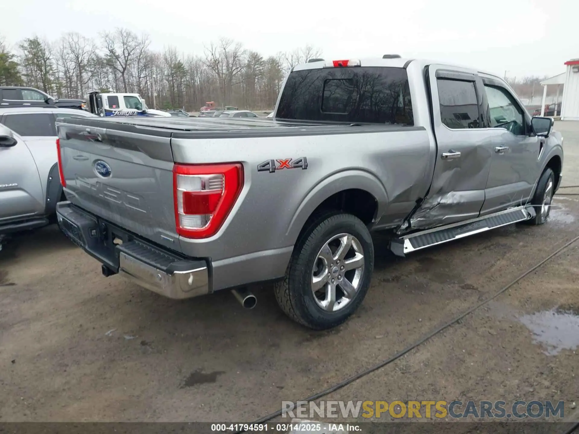4 Photograph of a damaged car 1FTFW1E83NKD97941 FORD F-150 2022