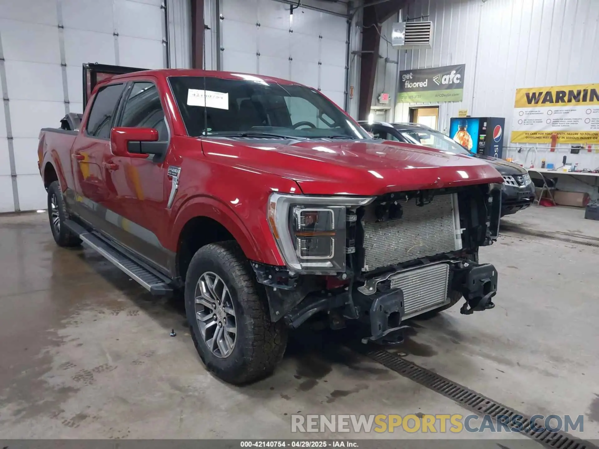 1 Photograph of a damaged car 1FTFW1E84NFA98757 FORD F-150 2022