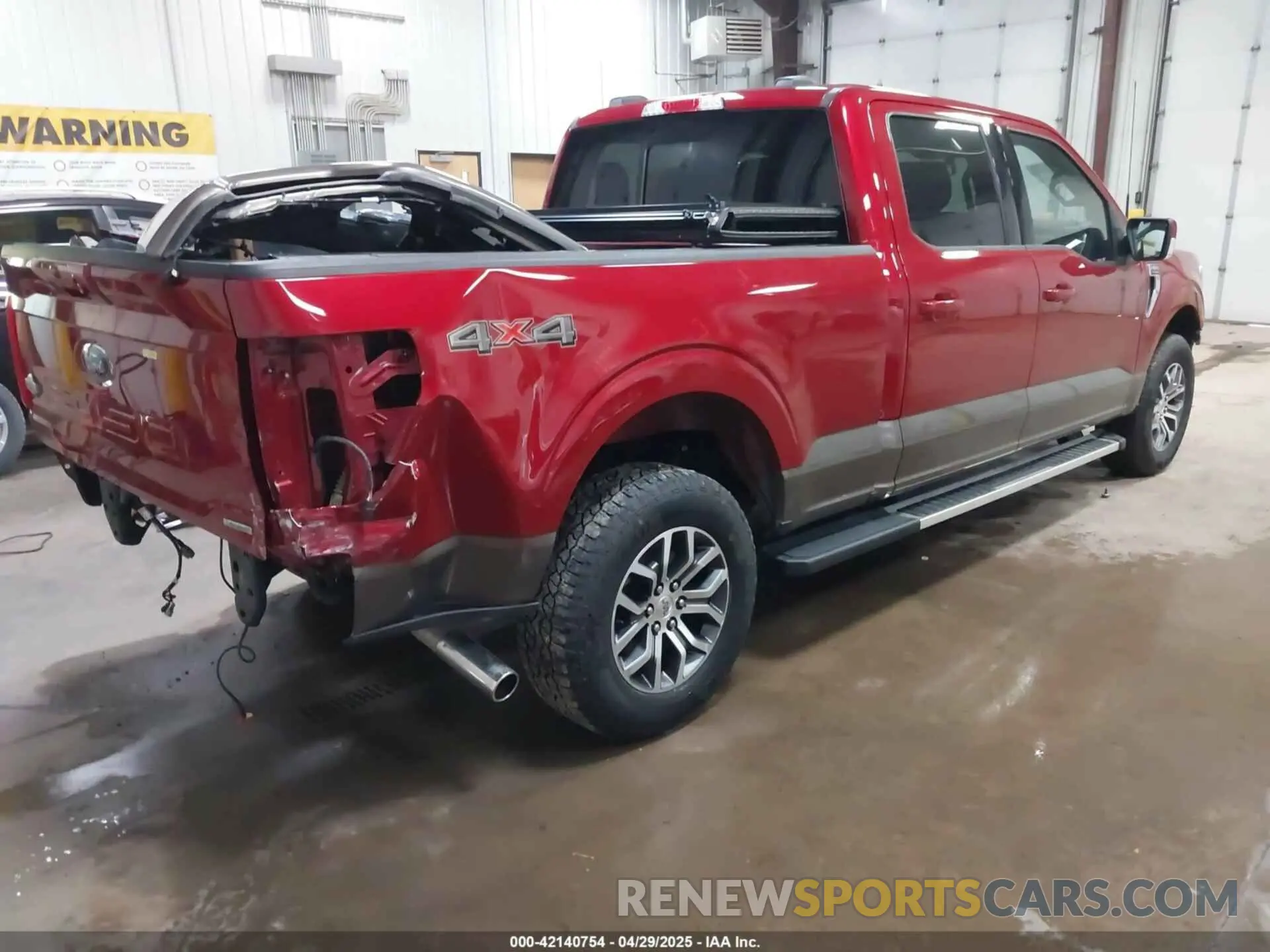 4 Photograph of a damaged car 1FTFW1E84NFA98757 FORD F-150 2022