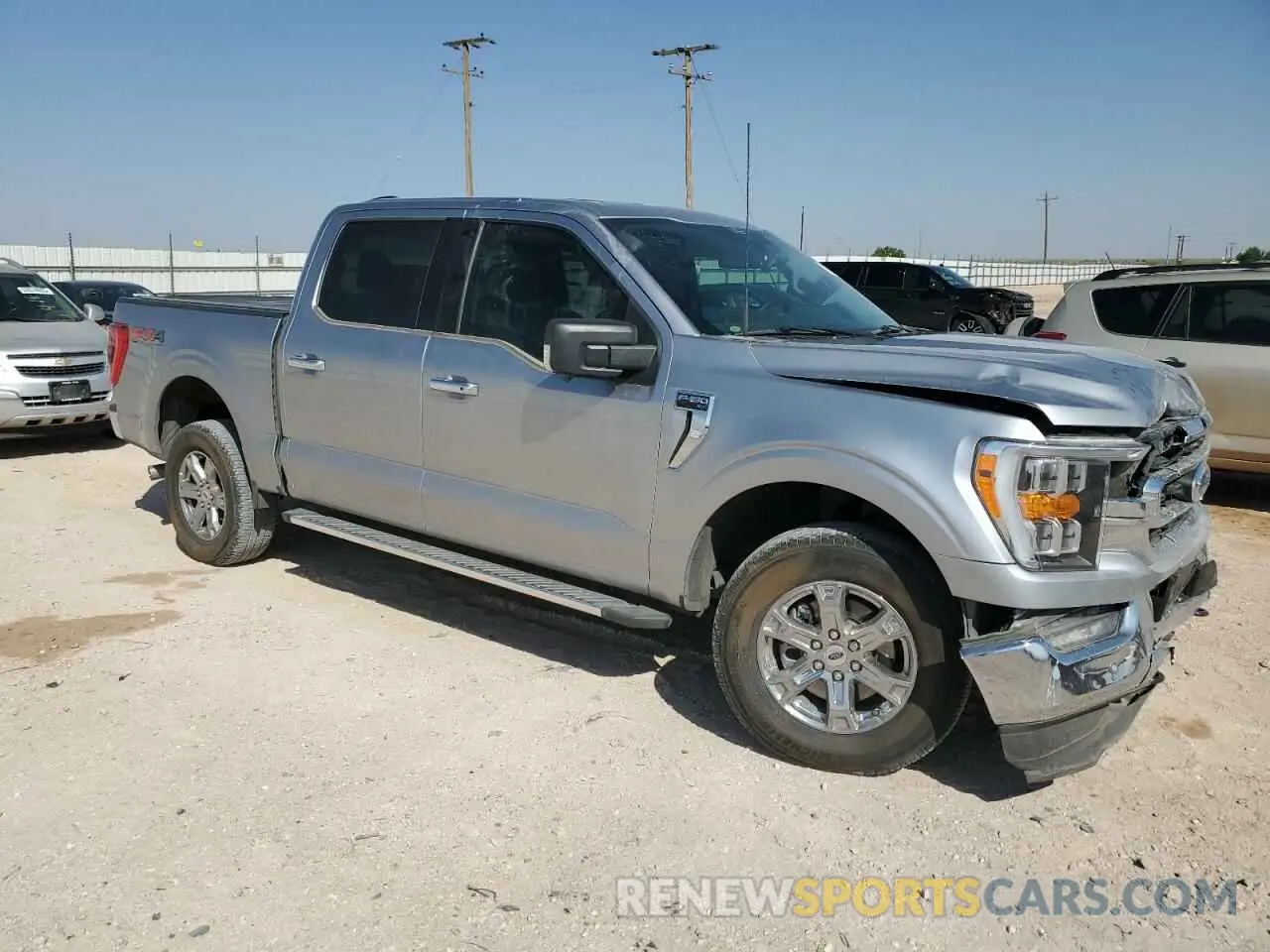 4 Photograph of a damaged car 1FTFW1E84NFB01818 FORD F-150 2022