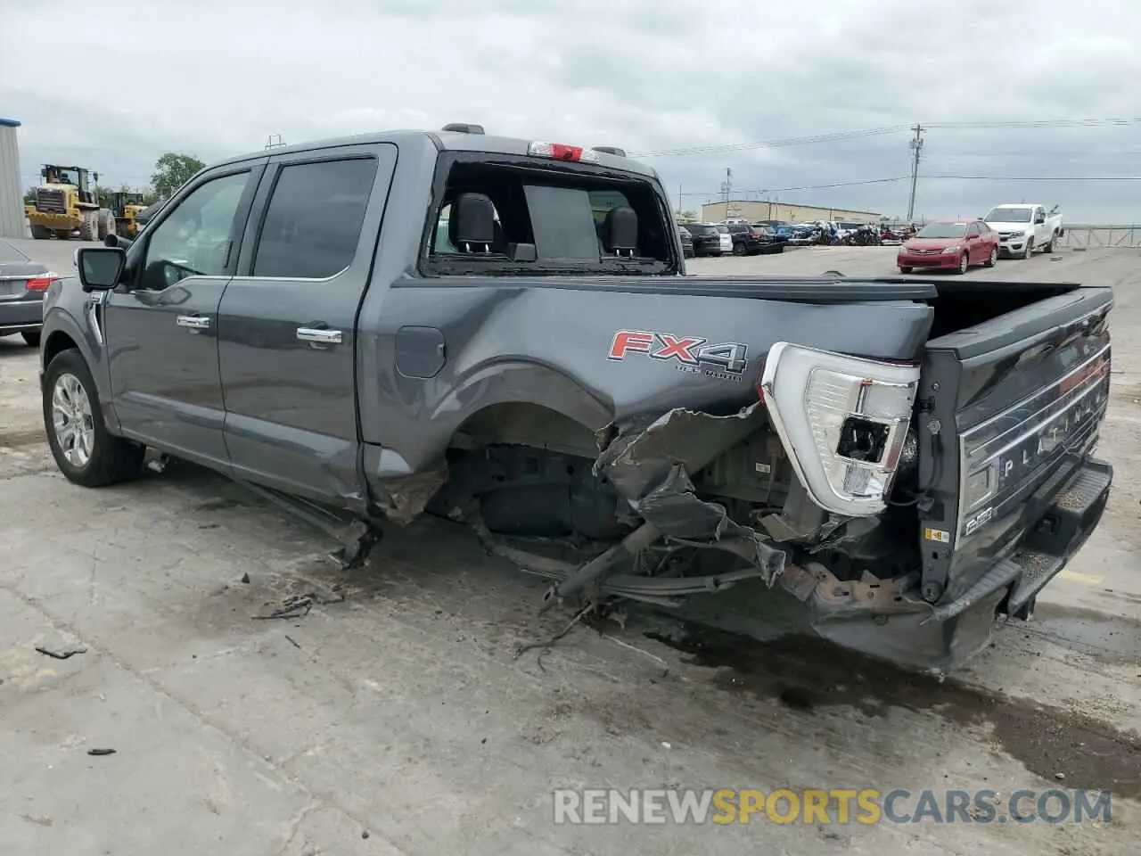 2 Photograph of a damaged car 1FTFW1E84NFB13113 FORD F-150 2022