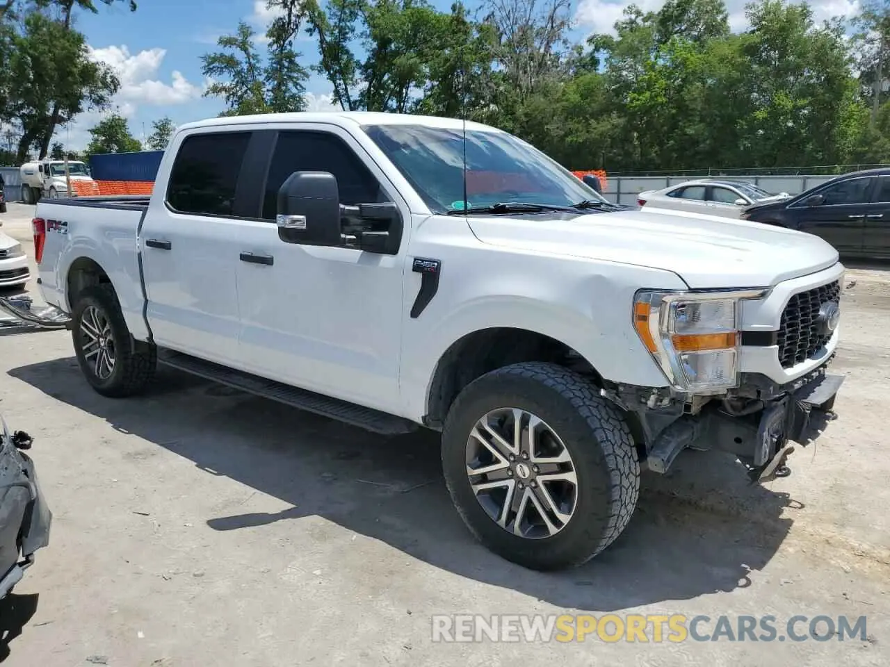 4 Photograph of a damaged car 1FTFW1E84NFB72856 FORD F-150 2022