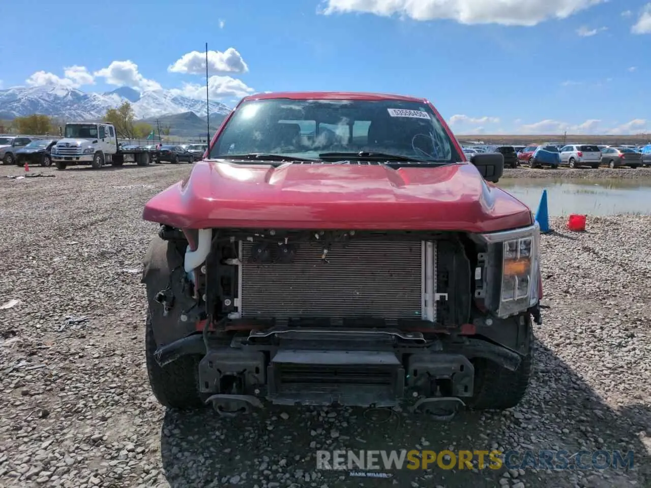5 Photograph of a damaged car 1FTFW1E84NKD40387 FORD F-150 2022