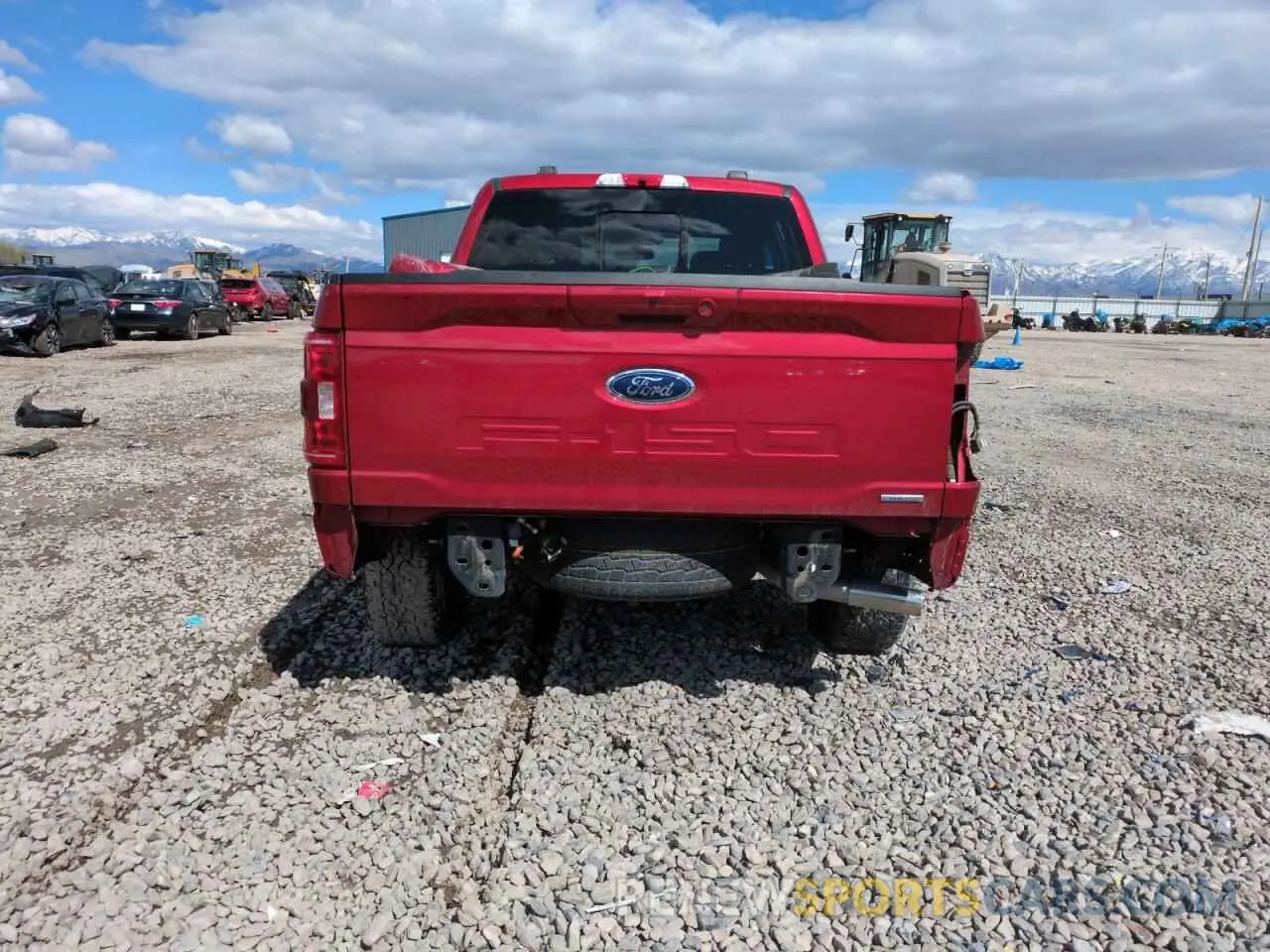 6 Photograph of a damaged car 1FTFW1E84NKD40387 FORD F-150 2022