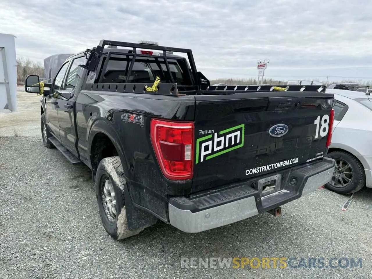 2 Photograph of a damaged car 1FTFW1E84NKE36259 FORD F-150 2022