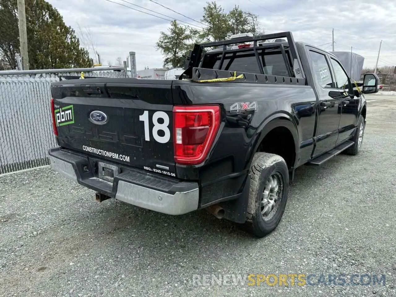 3 Photograph of a damaged car 1FTFW1E84NKE36259 FORD F-150 2022